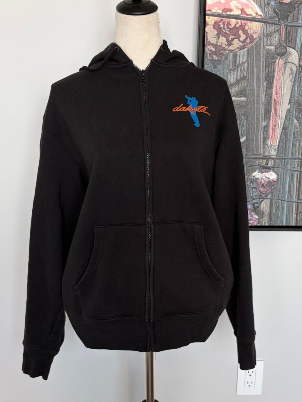 Blue84 Black "Dakota Jazz Club" Zip-up Hoodie XL